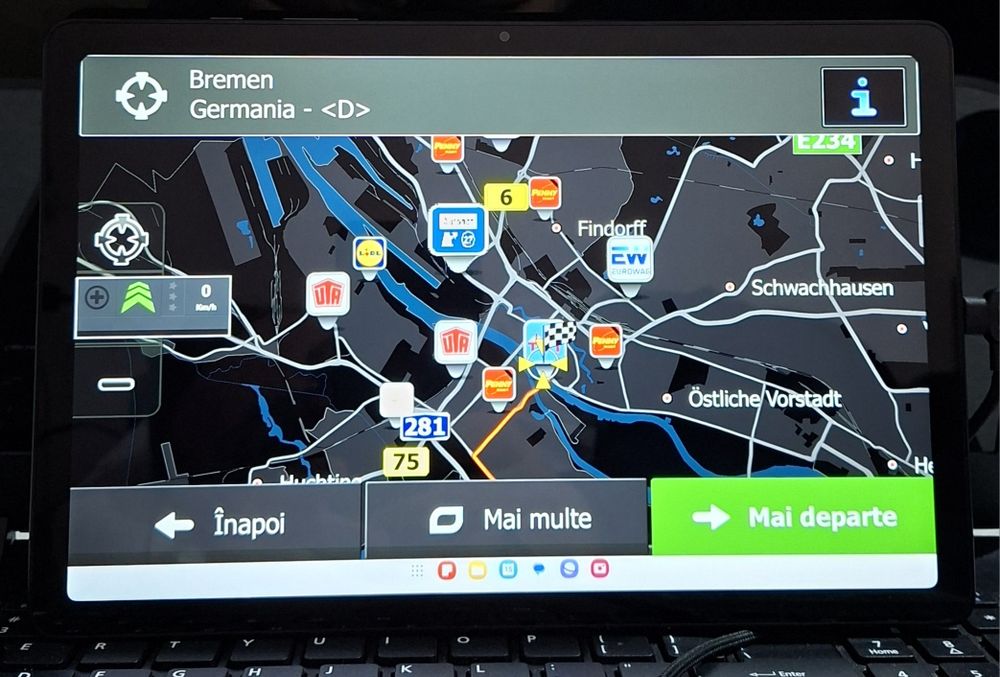Vind Tableta Samsung A9+ cu igo primo si CamSam Plus instalat preț 799