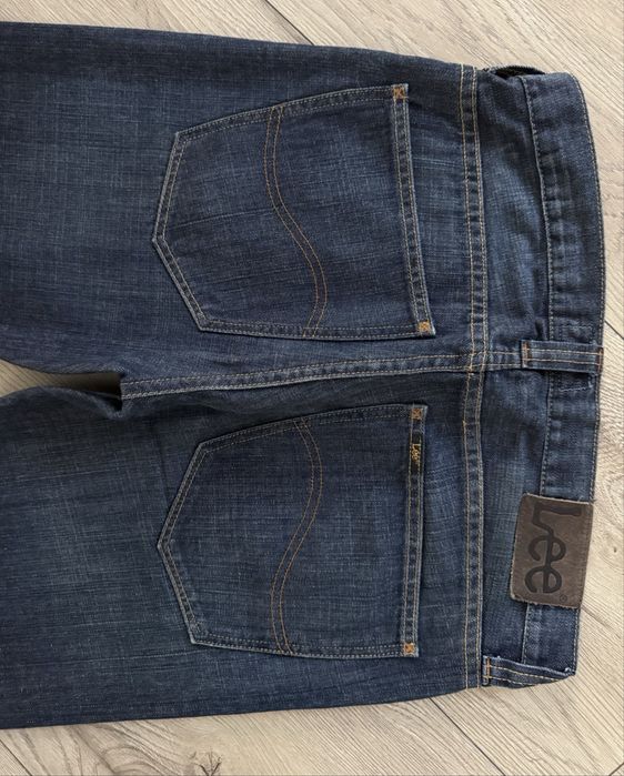 Blugi LEE Jeans Flint Albastru Barbati | Marime 32 x 34 (Talie 86 cm)