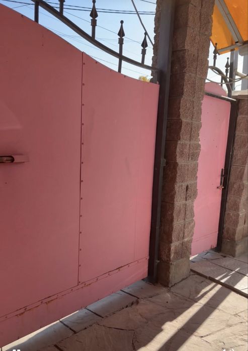 Ворота с калиткой