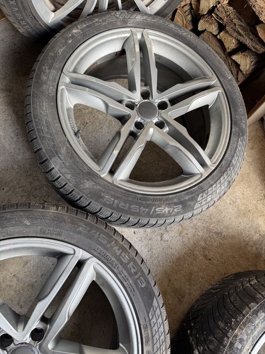 Jante Audi A8 2016 cu anvelope iarna Nokian Tires 245/45 R19