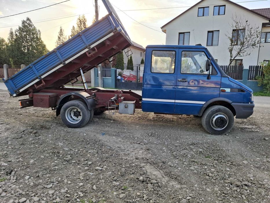 IVECO TurboDaily Basculabil/cutie cabina dubla doka an 1998 2.8TD Intercooler cat. C, recent adus Italia