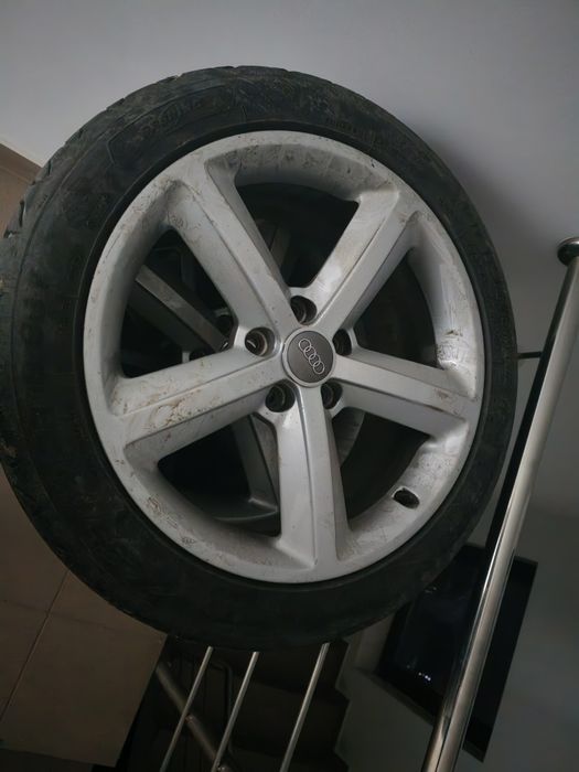 Jante Audi R18  5x112 echipate cu cauciucuri de vară