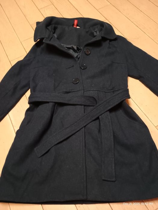 Палто DIVIDE с вълна р-р С/ UK 10