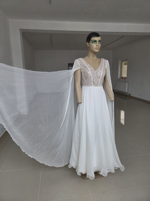 Rochie de mireasa din matase