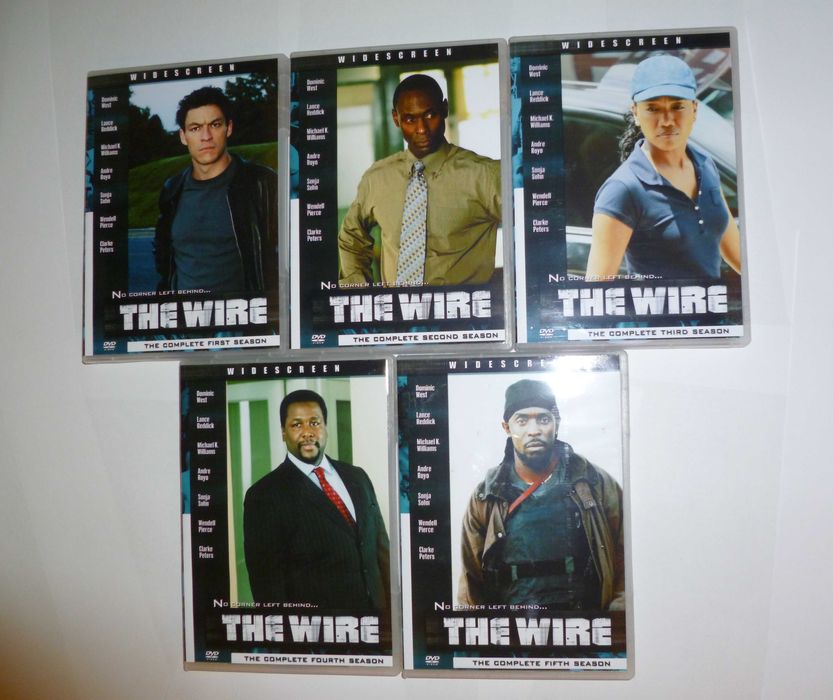 Cartelul crimelor The Wire 2002–2008 5 sezoane DVD