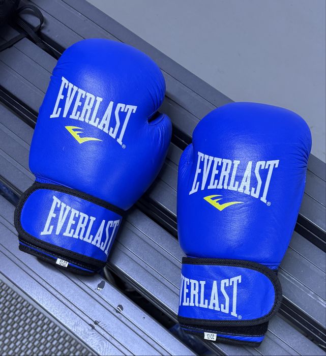 Перчатки EVERLAST синие 12oz