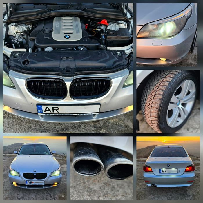 Bmw E60  525 D [Bi Xenon , Piele Partială, Start,Stop]