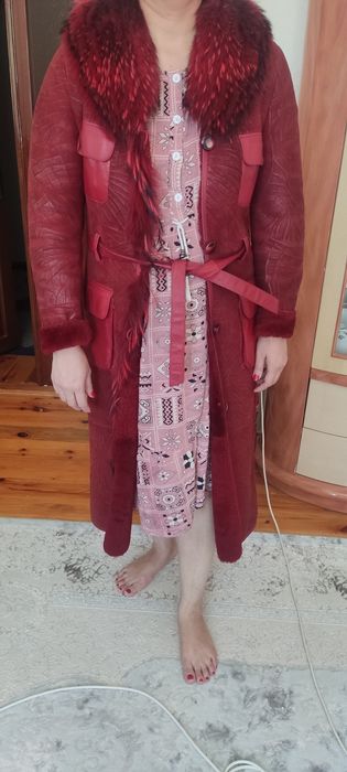 Продается дублёнка воротник писец