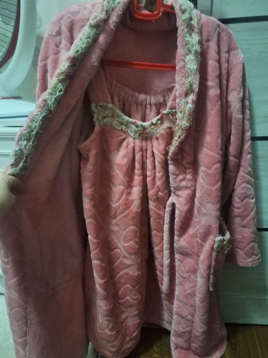 Халат махровый двойка