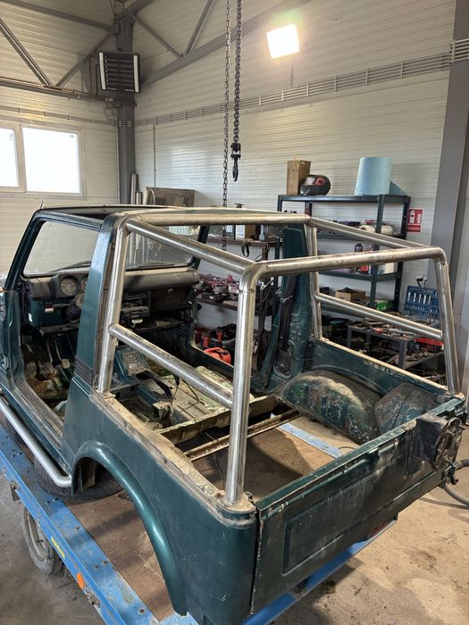 Roll bar suzuki samurai inox