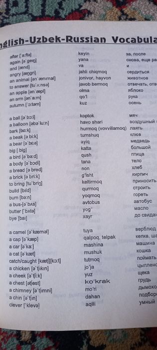 Английский и Русский язык