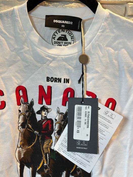 Tricou DSQUARED2 Born in Canada