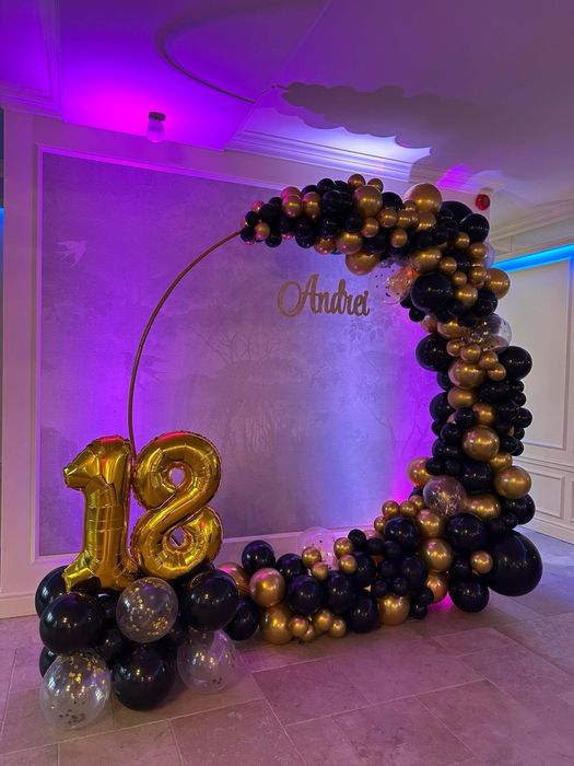 Decor arcada de baloane