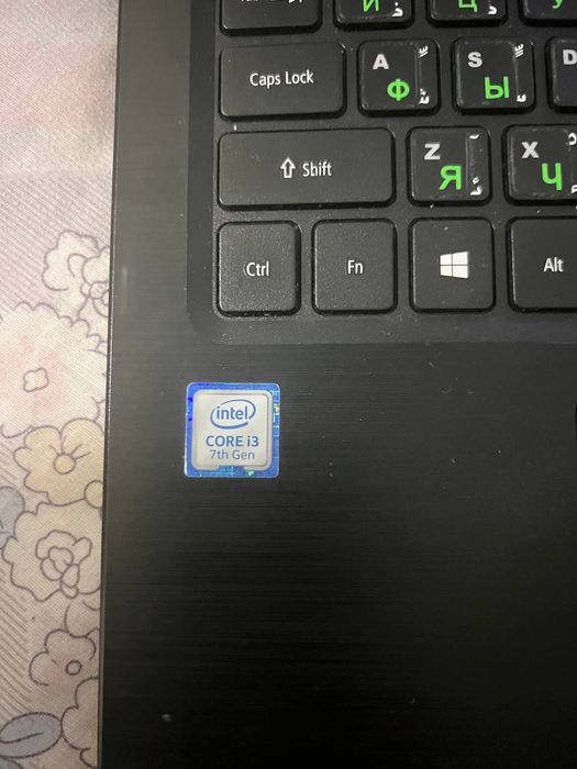 Acer core i3 7th Gen