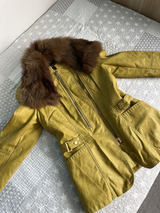 Дамско кожено яке