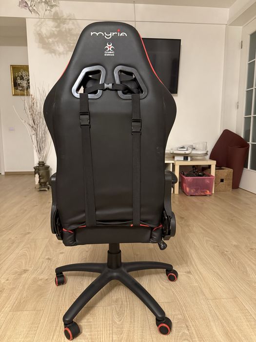Scaun myria MG7405RD, negru-rosu