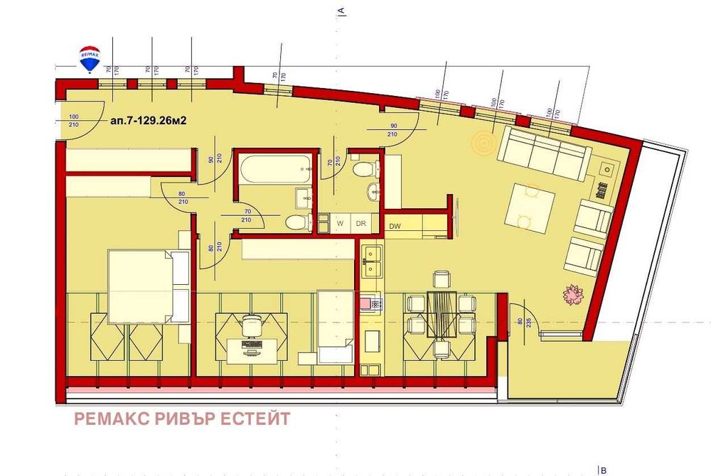 Продава се Тристаен апартамент в Русе, Център - 129 кв.м за 786 €/кв.м - Снимка #10