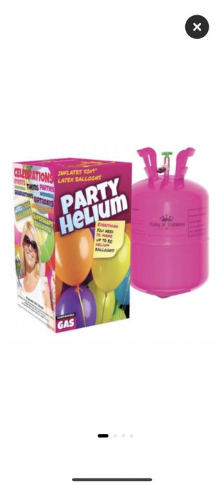 Butelie heliu butelii cu heliu pur pt 30 50 80 baloane noi sigilate UE