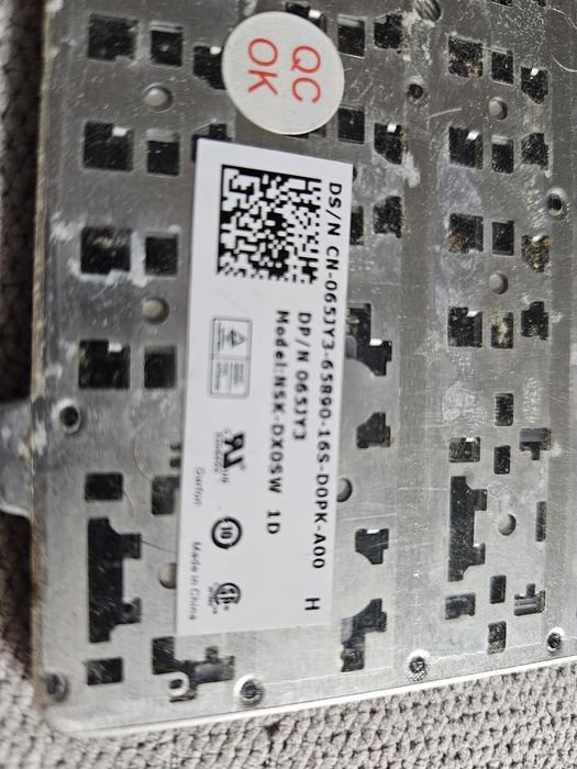 Netestate tastatura dell n5050