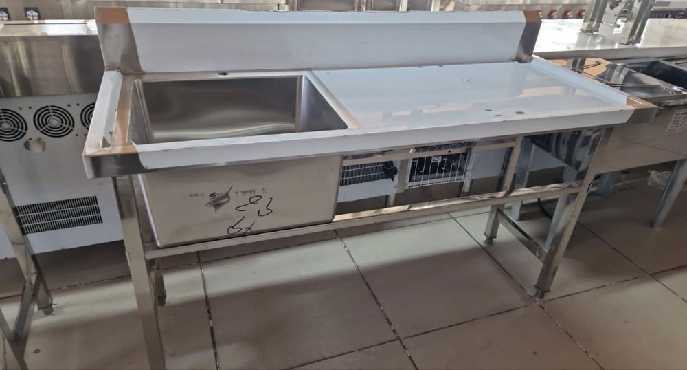 Мойки двухсекционные трёхсекционные