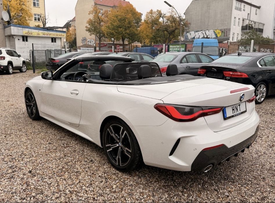 BMW 420D Mild Hybrid  cabrio M pack alpinweiss •import Germania •2021•