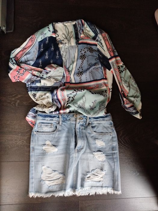 Ленена риза ЗАРА, XS размер