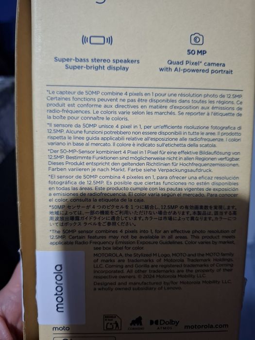 Смартфон Motorola g05