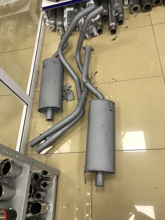 Глушитель под ГБО НИВА