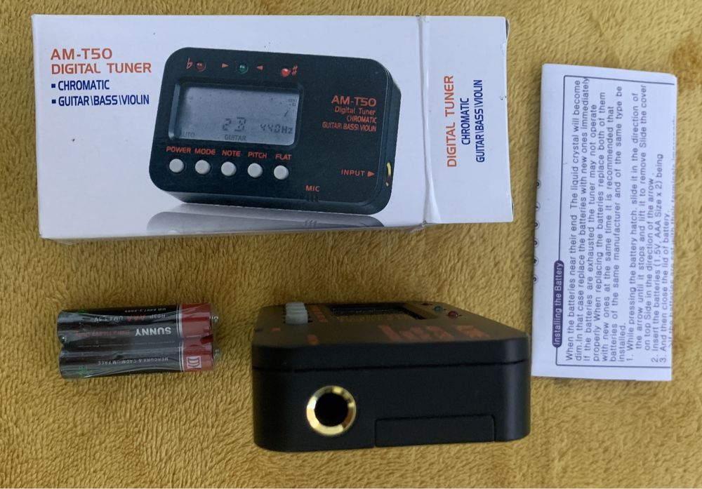 Vand tuner digital pentru instrumente, marca Acme, model AM-T50