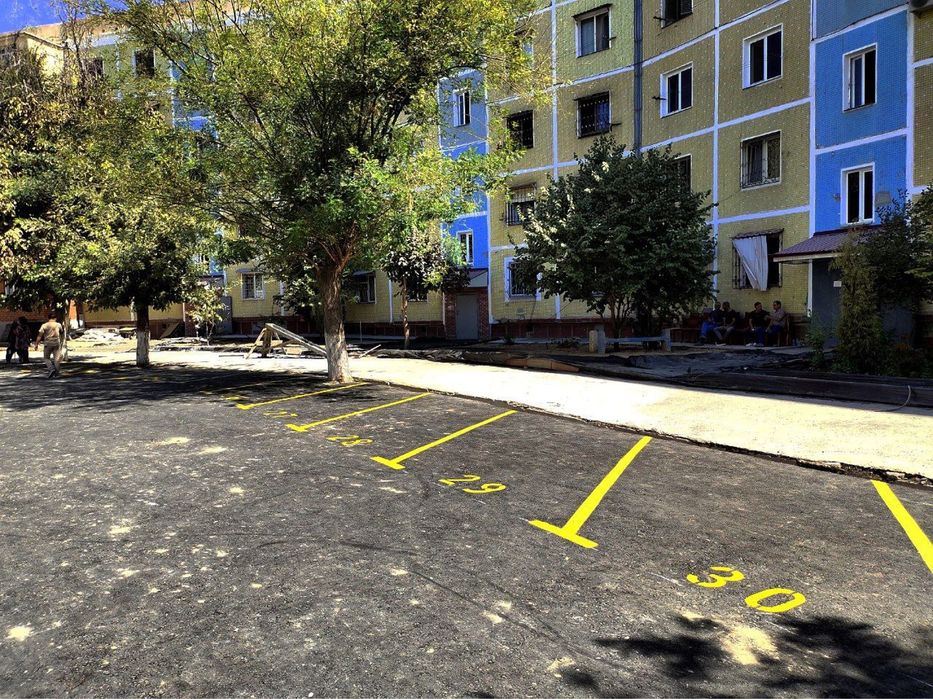 Дорожная Разметка от 6.500 сум.Razmetka.Парковочные места.Пешеходные