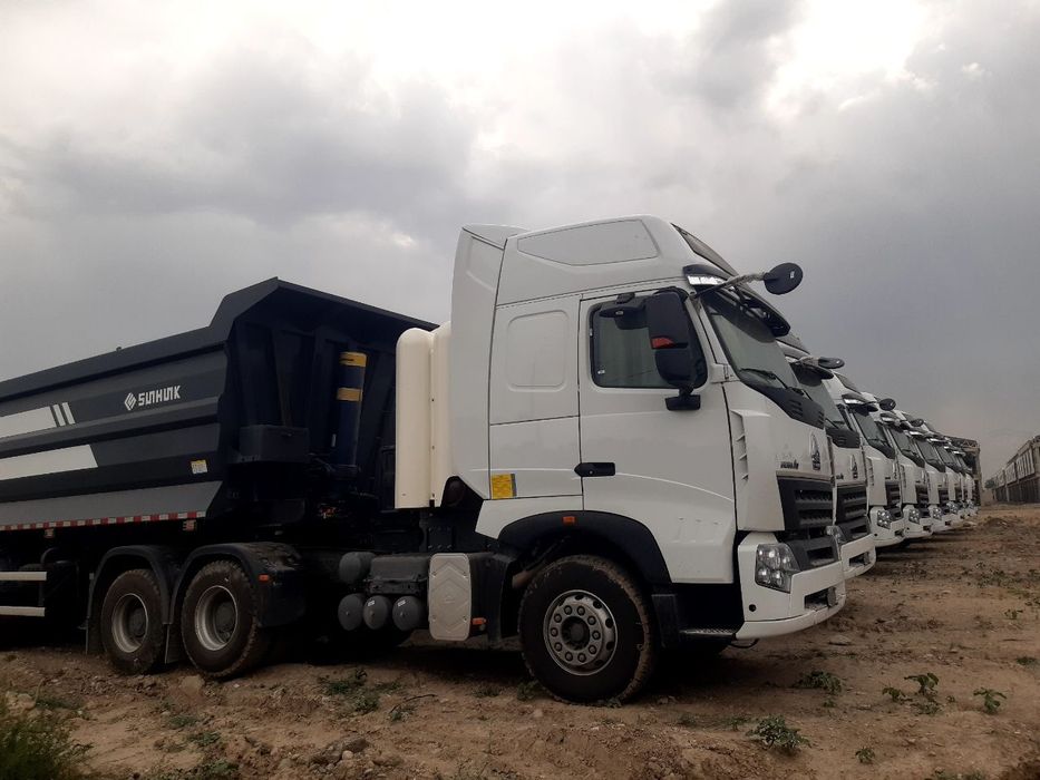 Янги Howo А7 Тягач 6×4 газивый ранги ок 12 газ балон