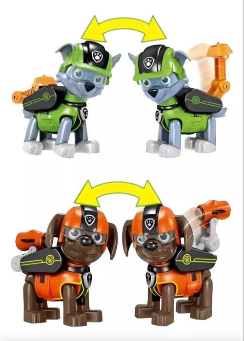 Голям комплект Фигурки Пес Патрул и Райдър Paw Patrol кученца с Райдър