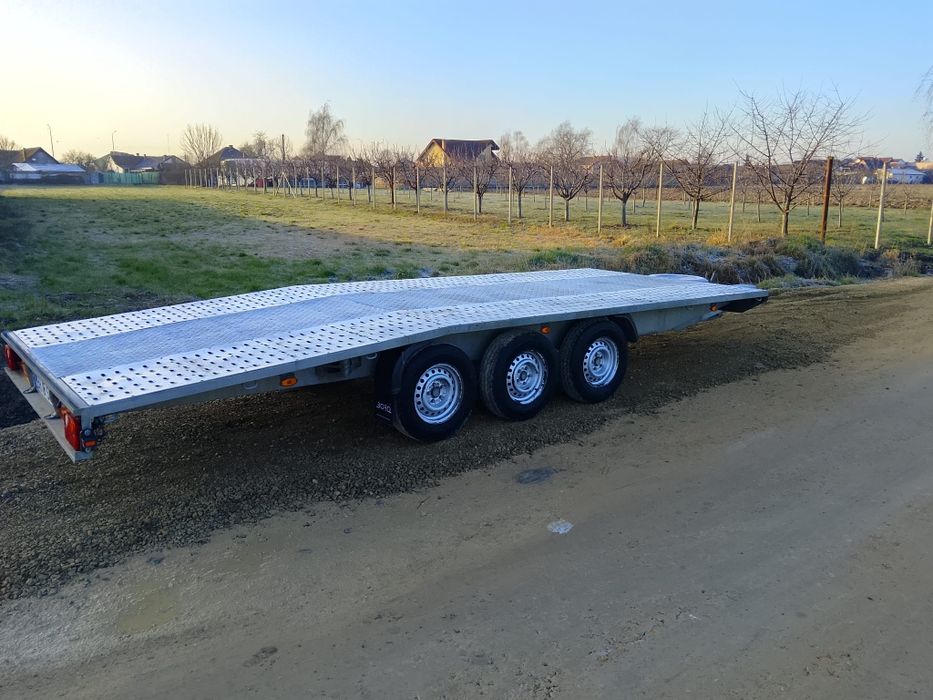 Remorca trailer 3 axe an 2021 L 5.50m l 2.10m stare f buna