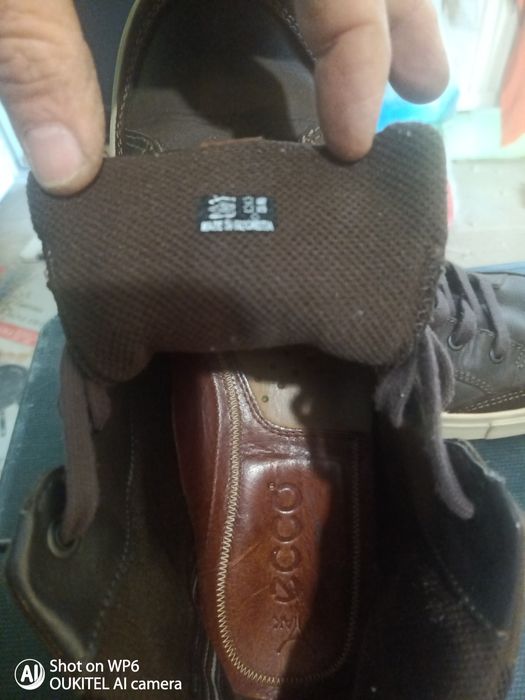 Зимни боти ECCO от естествена кожа