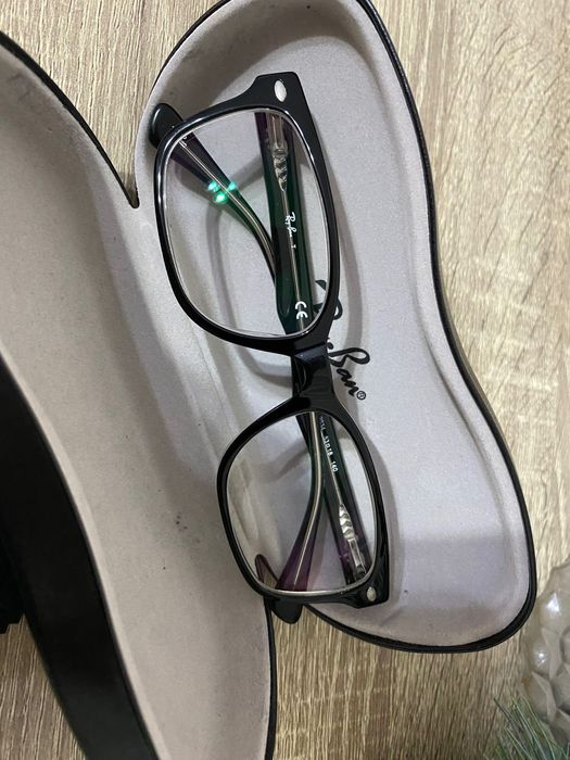 RAY BAN rame wayfarer negru ochelari vedere