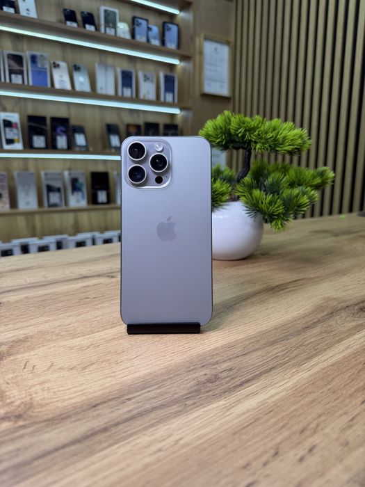 ‼️ iPhone 15 Pro Max 256Gb Natural-Sanatate bat.100%- Garantie 12 luni