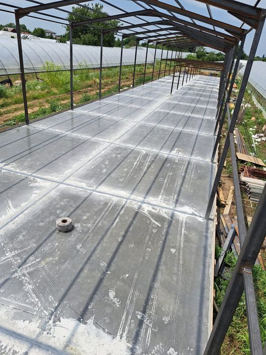 Betoane finisate cu elicopter si cuart, placi sapa Beton