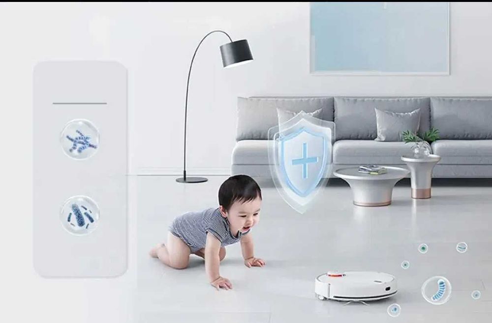 Умный Робот пылесос Xiaomi Mop 5, Global, за 1 заряд 400 кв.м