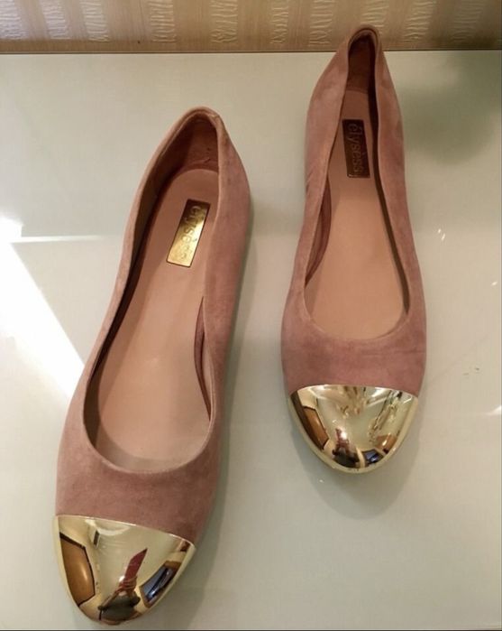 Замшевые балетки Испания 37,5