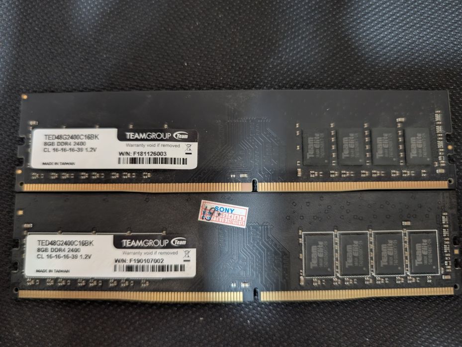 Teamgroup 2x16gb