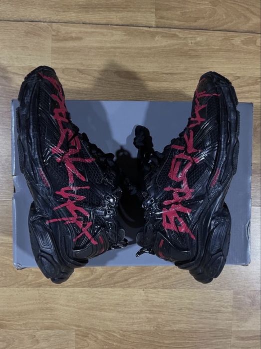 Sneakers balenciaga runner graffiti black