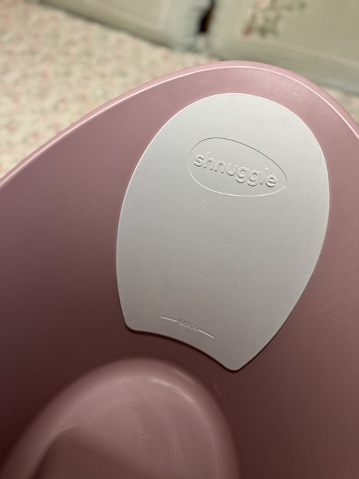 Бебешка вана Shnuggle – розова