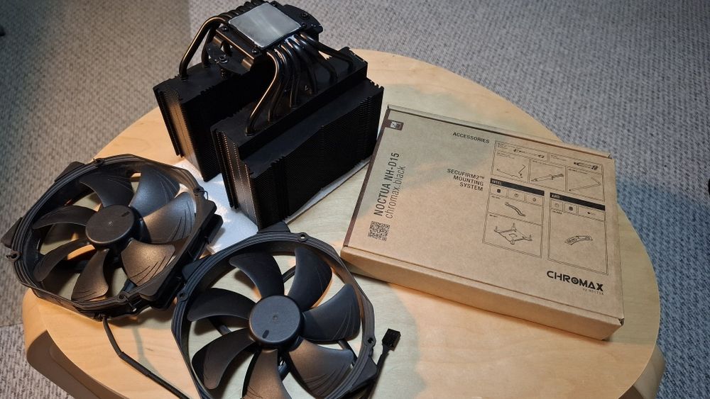 Cooler Noctua NH-D15 Chromax Black cu GARANTIE