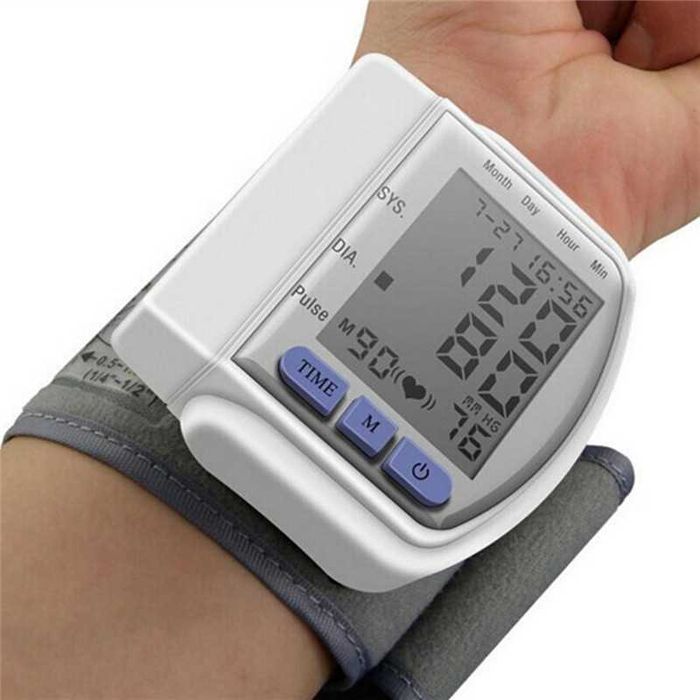 Новый Автоматический тонометр на запястье - С ГАРАНТИЕЙ - Доставка