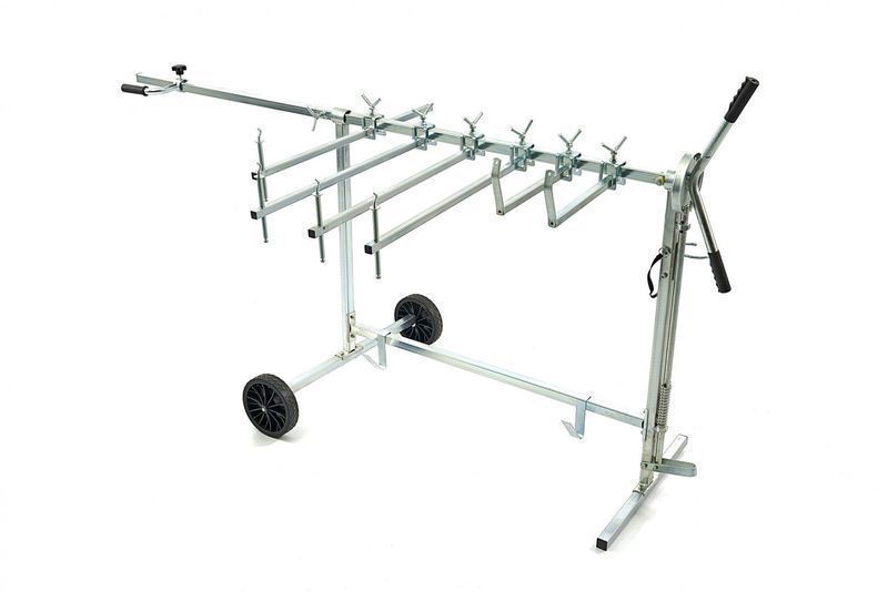 Мобилна въртяща се стойка за боядисване