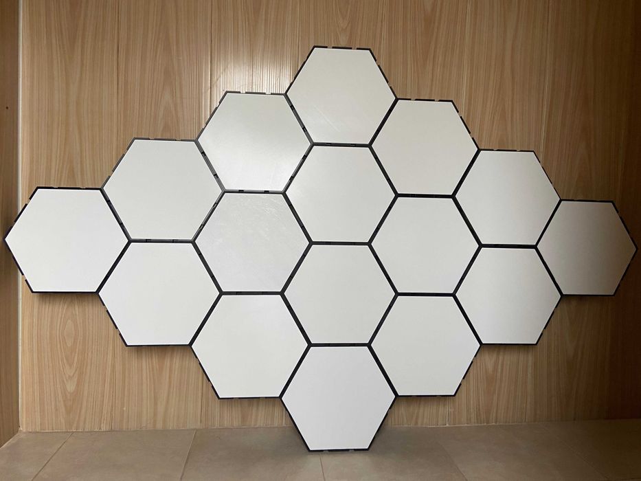 Hexa Panel Led Lights 3D Printed