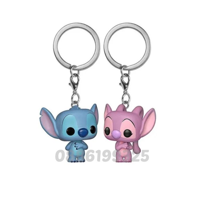 Funko Pop Фигурки Лило и Стич Ключодържател, 2броя ключодържател