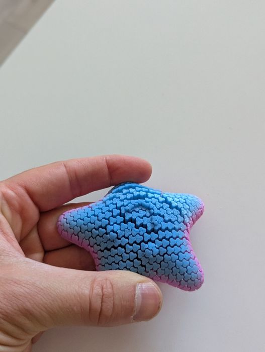Морска звезда гъвкава играчка 3Д принт