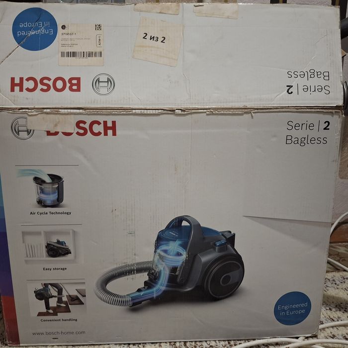 Пылесос Bosch 2 serie состояние отличное