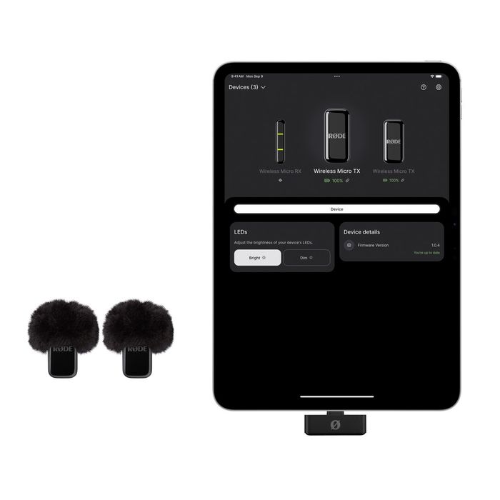 Set 2x Microfon, Rode Wireless Micro Lightning